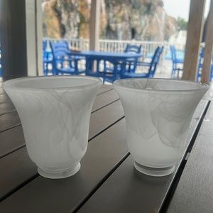 Aspen bell shaped glass shades - 2